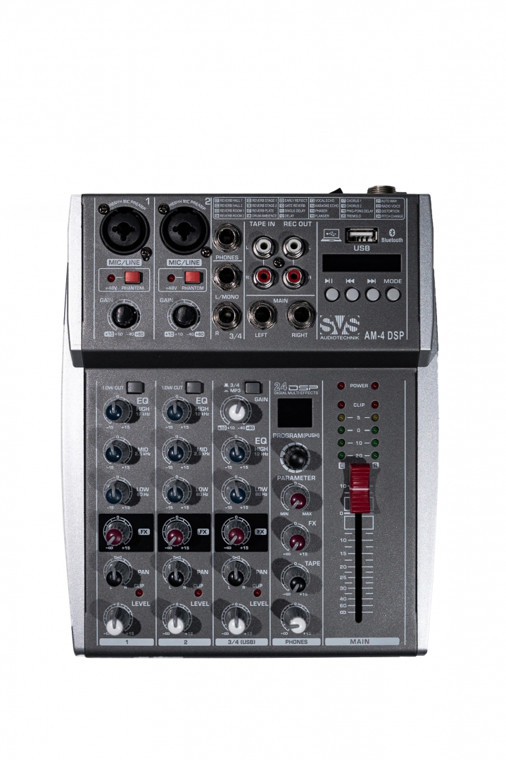 SVS Audiotechnik mixers AM-4 DSP Аналоговый микшерный пульт, 4-канала в Ряжске