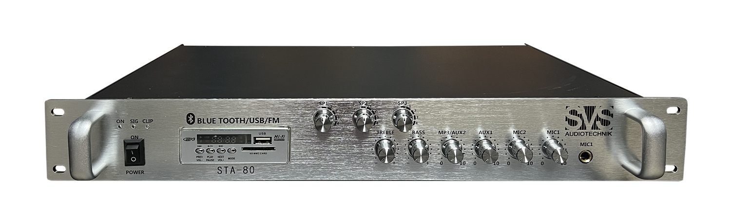 SVS Audiotechnik STA-80 Микшер-усилитель для систем Public Address в Ряжске