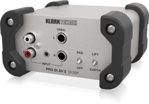 Klark Teknik DI 22P пассивный стерео директ-бокс в Ряжске