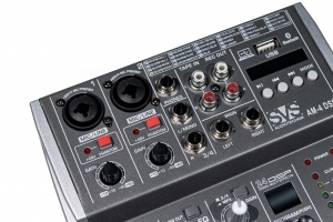 SVS Audiotechnik mixers AM-4 DSP Аналоговый микшерный пульт, 4-канала в Ряжске